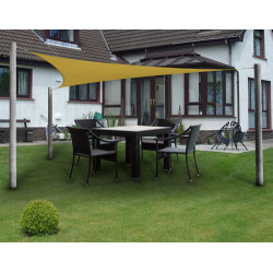 Toldo Vela Triangular Pe 3x3x3 m 