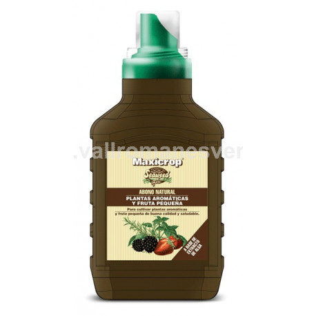 Fertilizante Natural Maxicrop Aromáticas y Bayas 500 ml