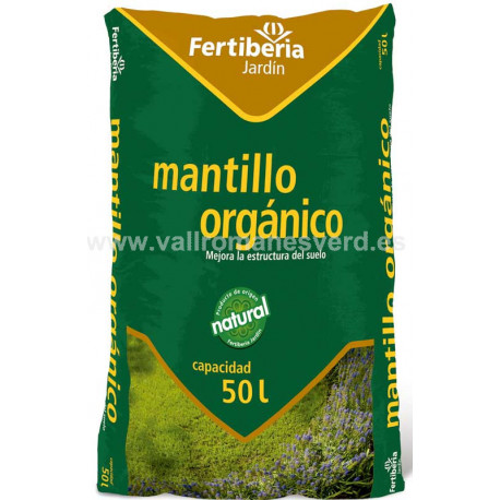 Mantillo Orgánico Fertiberia 50 L