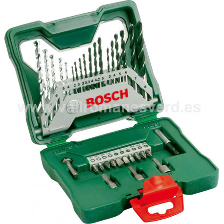 Maletin Brocas Bosch X-Line de 33 Piezas