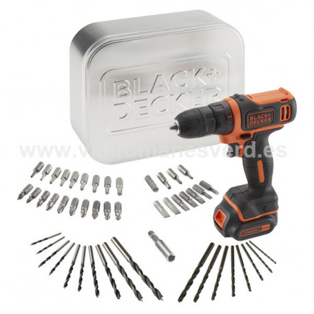 Taladro Atornillador 10.8 V Li BLACK&DECKER