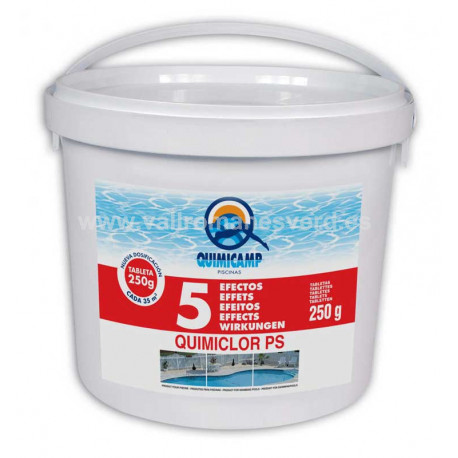 Quimiclor PS 5 Efectos Tab. 250 g