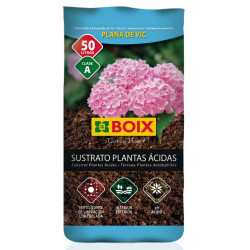 Sustrato Plantas Ácidas BOIX 50 L (Pack 4 sacos)