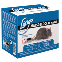 Raticida Látigo MASSOBLOCK BF 260 g