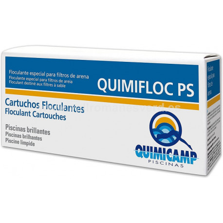 Saquitos Floculante QUIMIFLOC PS 4x120 g