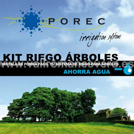 KIT RIEGO ÁRBOLES POREC.