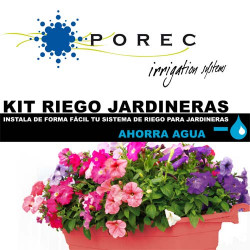 Kit Riego Jardineras Porec