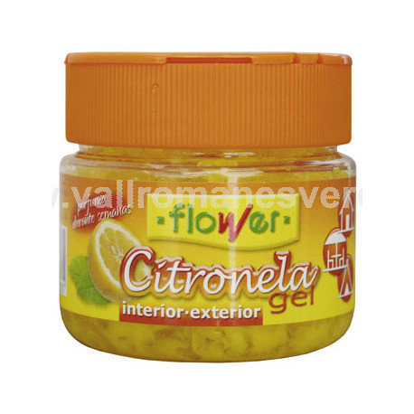 CITRONELA GEL FLOWER 125 gr.