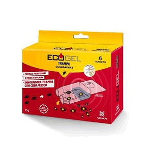 Ecogel Trampa Cucarachas 6 u.