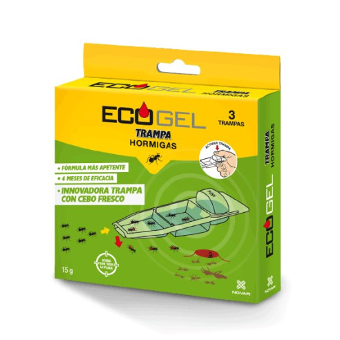 Ecogel Trampa Hormigas 3 u. Ecogel Trampa Hormigas 3 u.