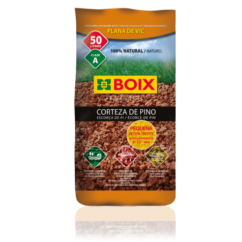 Corteza de Pino Boix 8/22 mm 50 L Corteza de Pino Boix 8/22 mm 50 L