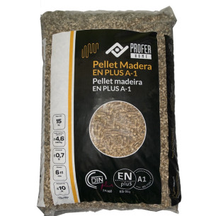 Pellet Madera EN Plus A-1 15 kg
