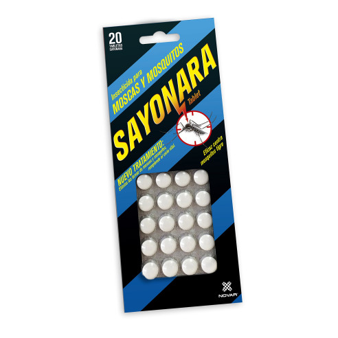 Larvicida Sayonara Tablet 20 u. Larvicida Sayonara Tablet 20 u.